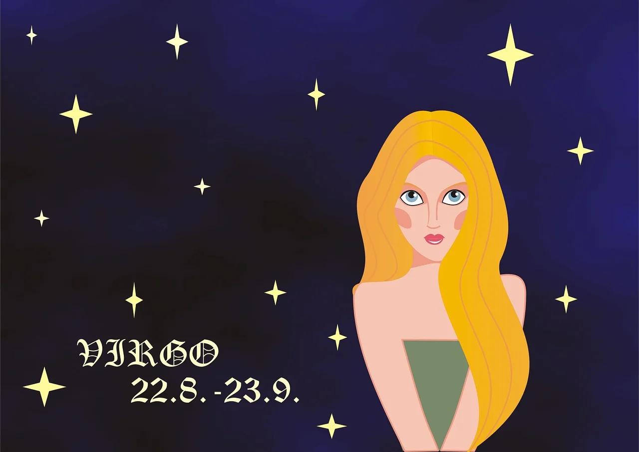 Virgo zodiac illustration